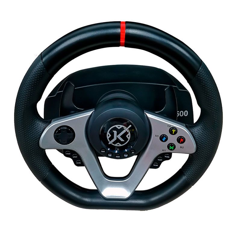 Kit Racing Kalkan G500 ProRacing, Volante + Pedais e Cambio, Preto, KLK00032