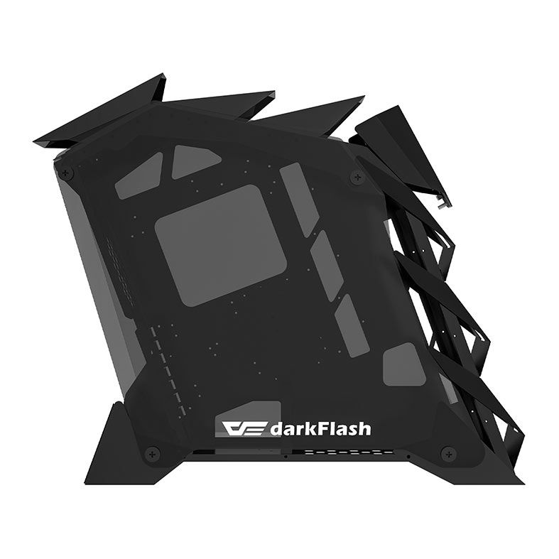 Gabinete Gamer Aigo Darkflash Knight-K2, Mid-Tower, Lateral de Vidro, Preto, KNIGHT-K2