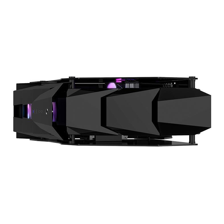 Gabinete Gamer Aigo Darkflash Knight-K2, Mid-Tower, Lateral de Vidro, Preto, KNIGHT-K2