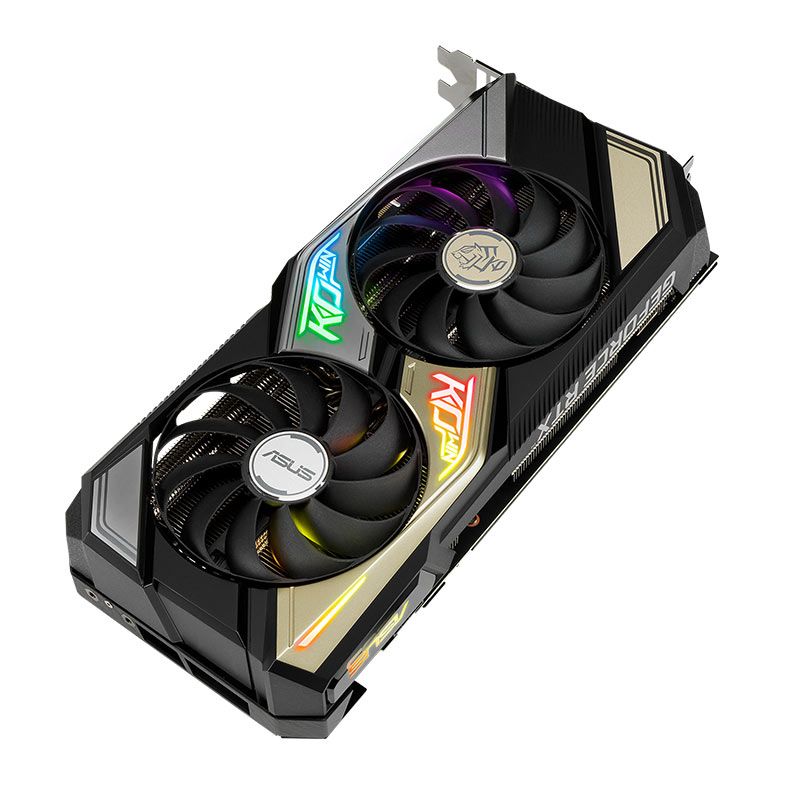 Placa de Video Asus GeForce RTX 3060 Ti KO OC, LHR, 8GB, GDDR6, 256-bit, KO-RTX3060TI-O8G-V2-GAMING