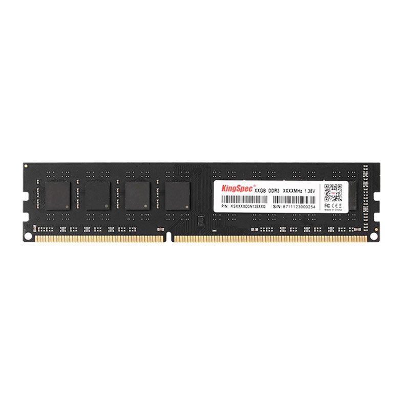 Memoria Kingspec, 8GB (1x8GB), DDR3, 1600MHz, Preta, KS1600D3P15008G