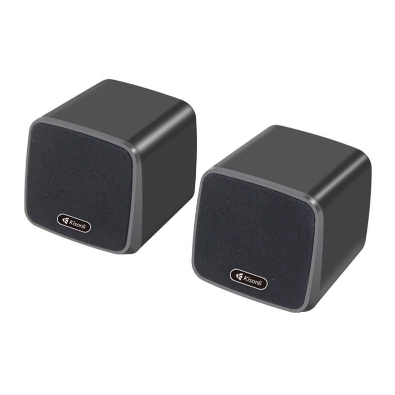 PRE VENDA - Caixa de Som Kisonli A404, 6W, USB, Preta, KSL-A404-BK