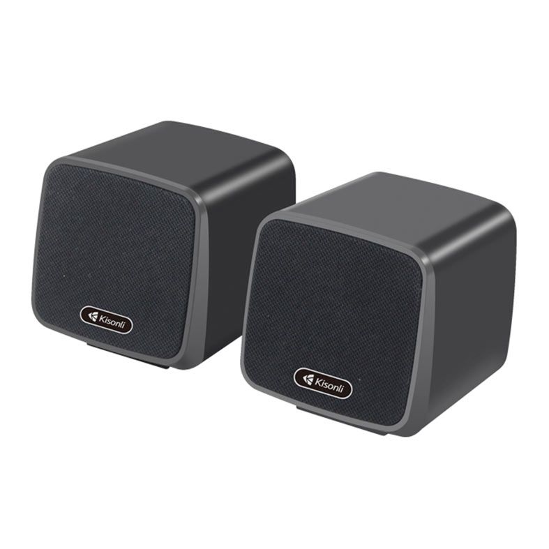 PRE VENDA - Caixa de Som Kisonli A404, 6W, USB, Preta, KSL-A404-BK