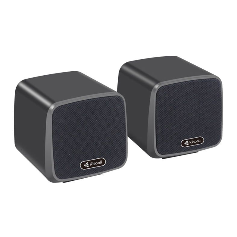 PRE VENDA - Caixa de Som Kisonli A404, 6W, USB, Preta, KSL-A404-BK