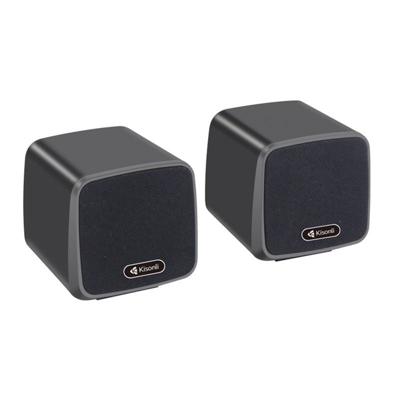 PRE VENDA - Caixa de Som Kisonli A404, 6W, USB, Preta, KSL-A404-BK