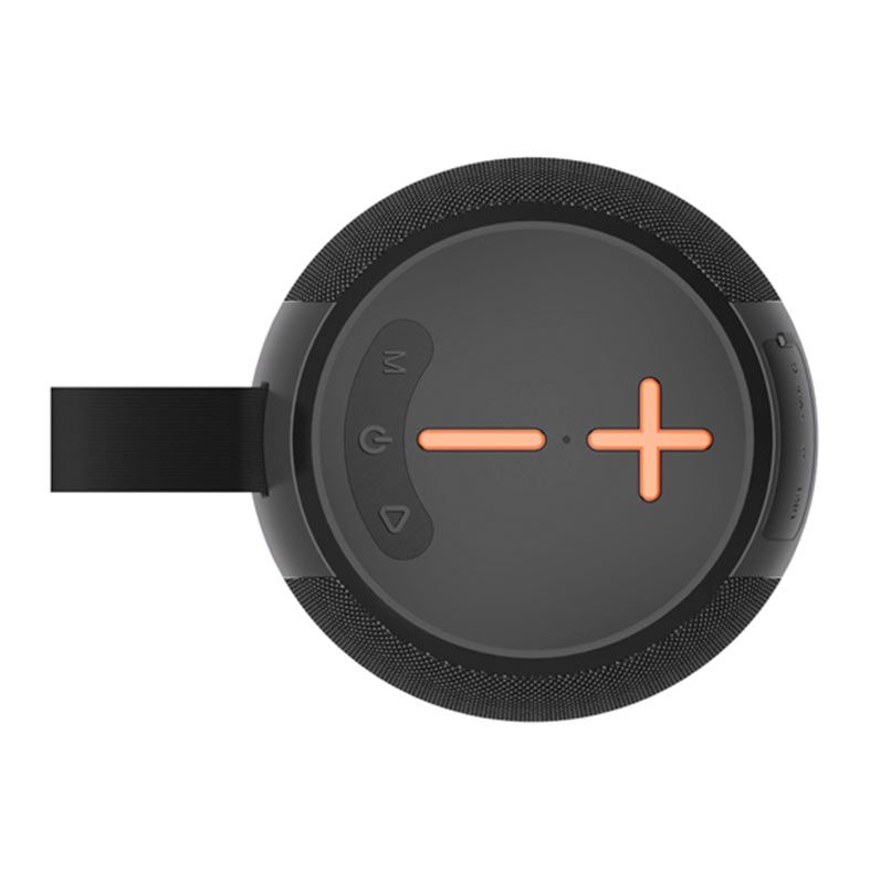 PRE VENDA - Caixa de Som Kisonli K27, 8W, Bluetooth, Preta, KSL-K27-BK
