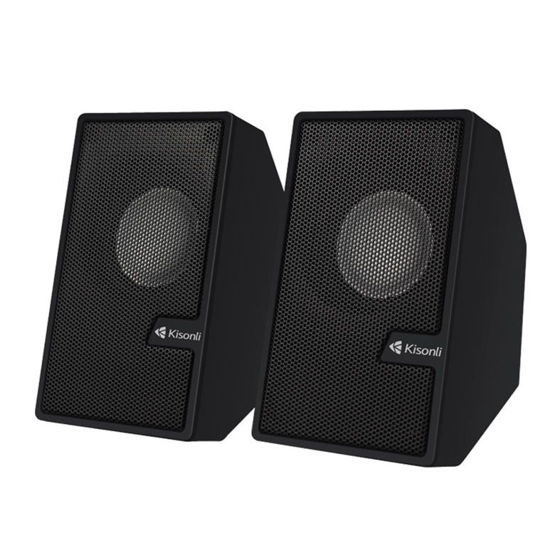 PRE VENDA - Caixa de Som Kisonli S555, 6W, USB, Preta, KSL-S555-BK