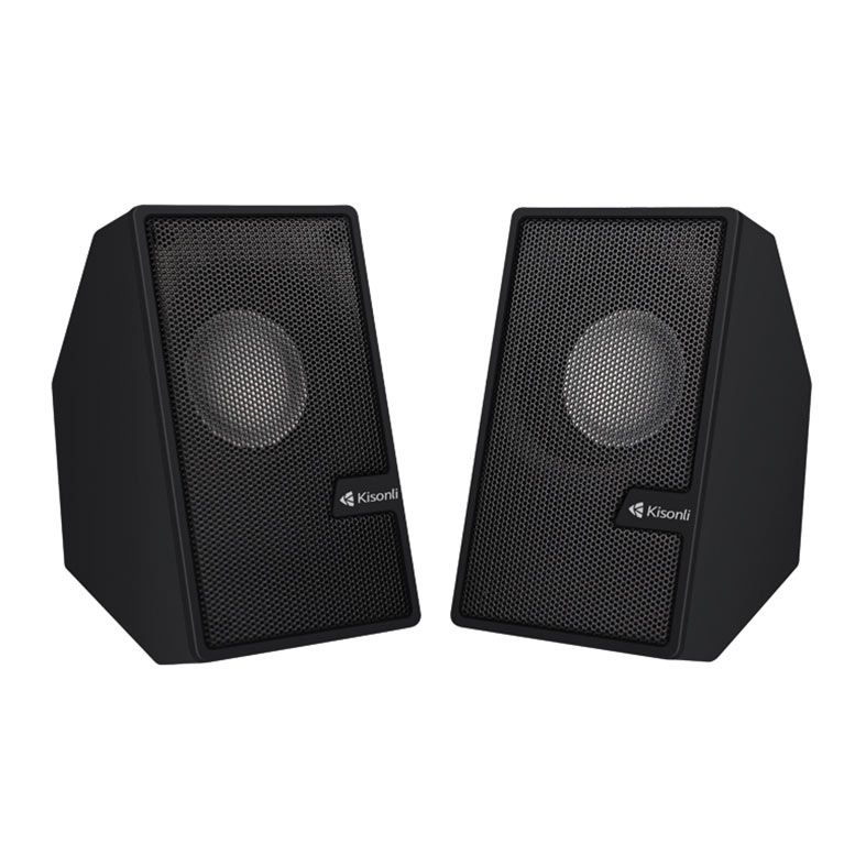 PRE VENDA - Caixa de Som Kisonli S555, 6W, USB, Preta, KSL-S555-BK
