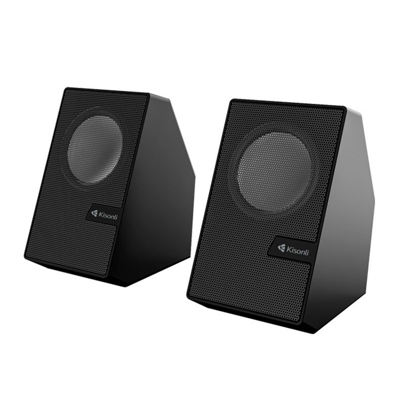 PRE VENDA - Caixa de Som Kisonli S555, 6W, USB, Preta, KSL-S555-BK