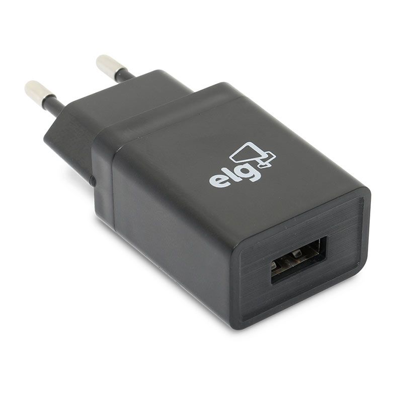 Kit Carregador Micro USB ELG, 1m, Preto, KT510WC
