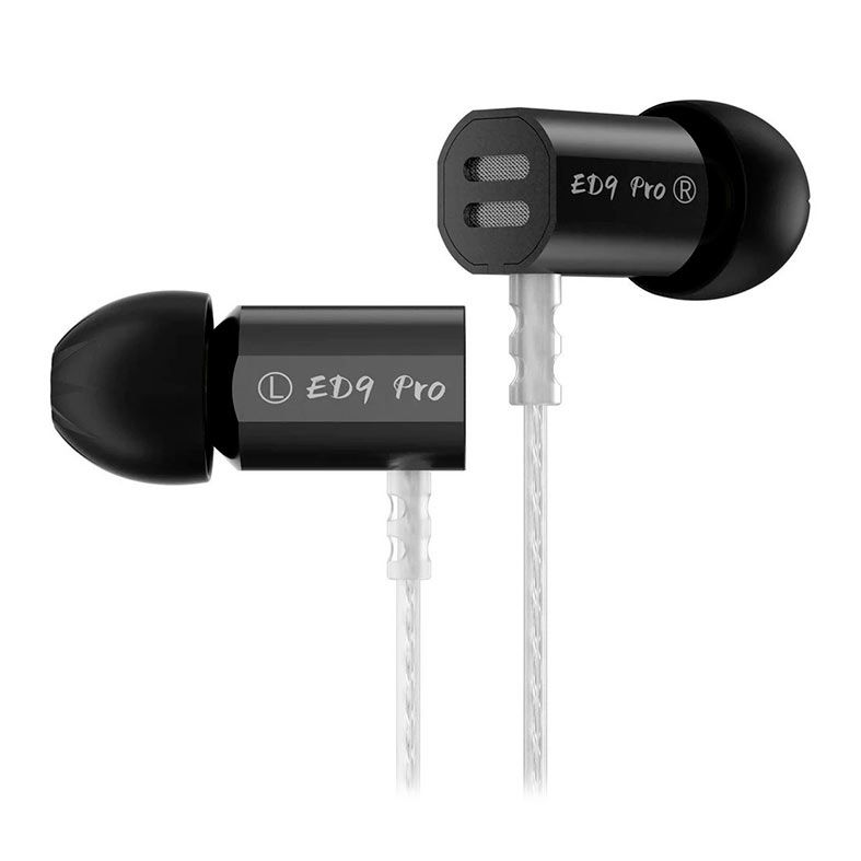 PRE VENDA - Fone de Ouvido KZ ED9 Pro, Sem Microfone, Preto, KZ-ED9PRO-BK