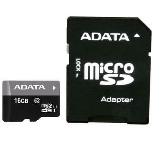 Cartão de memoria ADATA 16GB Micro SDHC Class 10, AUSDH16GUICL10RA1 - BOX