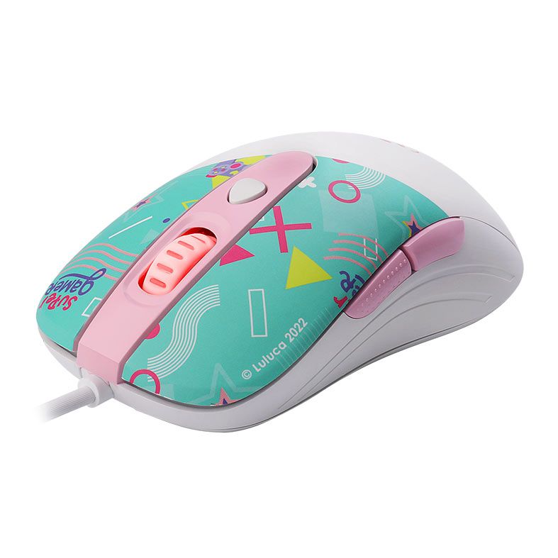 Mouse Gamer Redragon Luluca, RGB, 7200DPI, 6 Botoes, L703