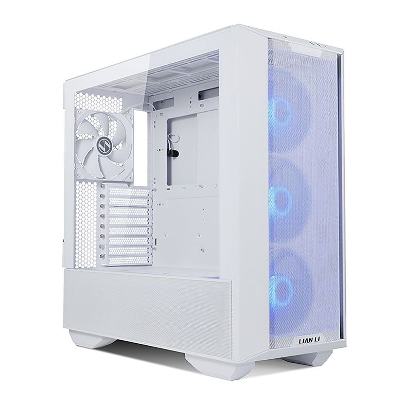 Gabinete Gamer Lian Li Lancool III, RGB, Full-Tower, Lateral de Vidro, Com 4 Fans, Branco, LANC-3R-W