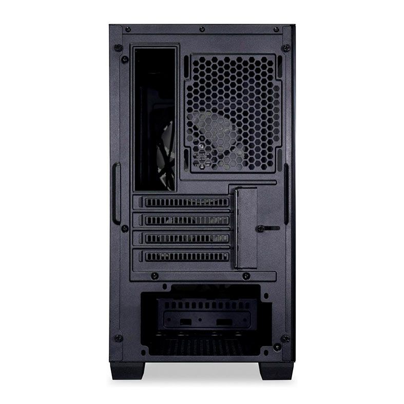 Gabinete Gamer Lian LI Lancool 205M Mesh, RGB, Mid-Tower, Lateral De Vidro, Com 2 Fans, Preto, LANC205M-MESH-BK