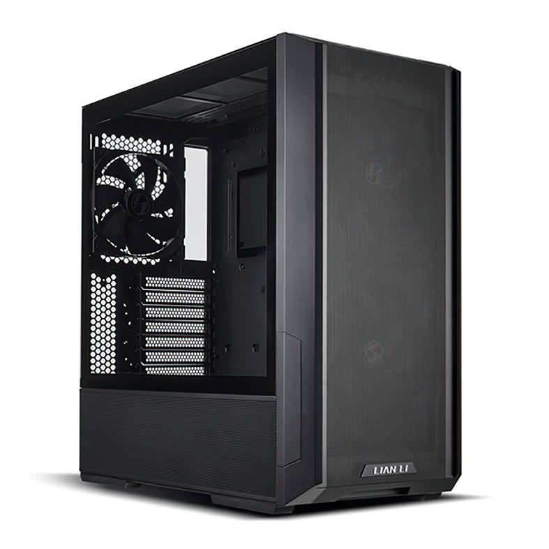 Gabinete Gamer Lian Li Lancool 216X, Lateral de Vidro, Com 3 Fans, Preto, LANCOOL-216X-BLACK