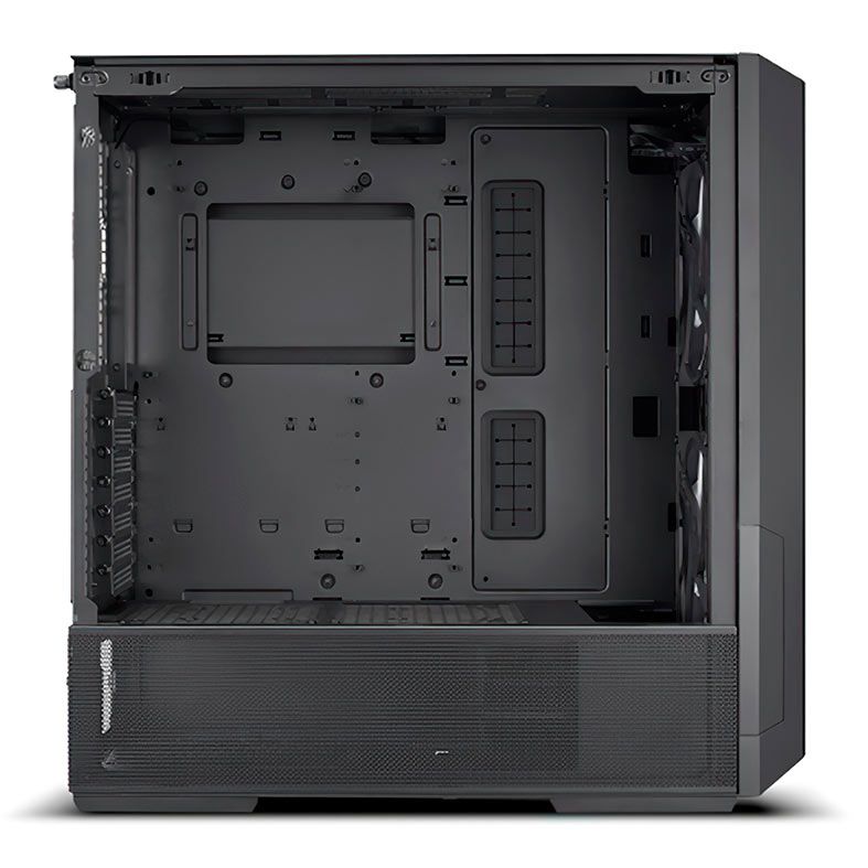 Gabinete Gamer Lian Li Lancool 216X, Lateral de Vidro, Com 3 Fans, Preto, LANCOOL-216X-BLACK
