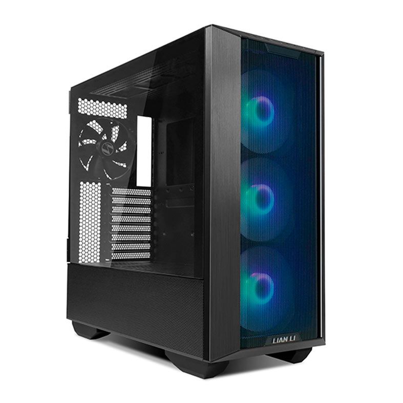 Gabinete Gamer Lian Li Lancool III-R, Full-Tower, Lateral de Vidro, Com 4 Fans, Preto, LANCOOL-3R-X-BK