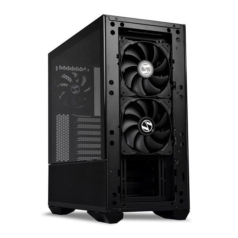 Gabinete Gamer Lian Li Lancool II Mesh C Performance, Lateral de Vidro, Preto, LANCOOL II MESH C PERFORMANCE-X