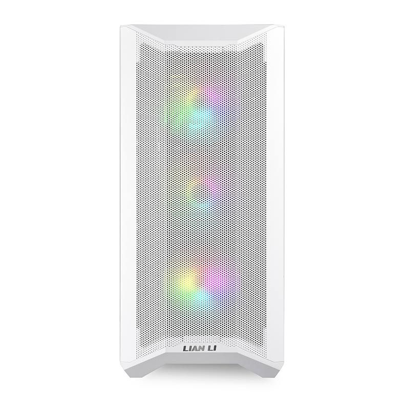 Gabinete Lian Li Lancool II Mesh RGB Laterais Vidro Branco, Lancool II Mesh RGB-W