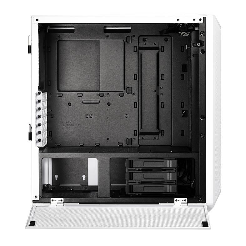 Gabinete Lian Li Lancool II Mesh RGB Laterais Vidro Branco, Lancool II Mesh RGB-W