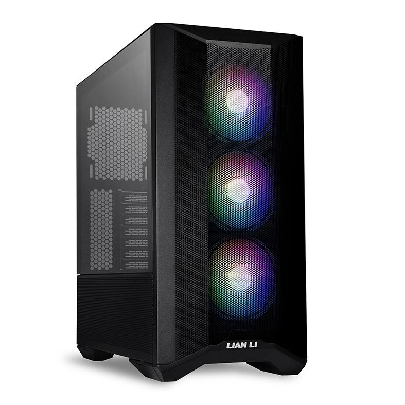 Gabinete Lian Li Lancool II Mesh RGB Laterais Vidro Preto, Lancool-II-Mesh-RGB-X