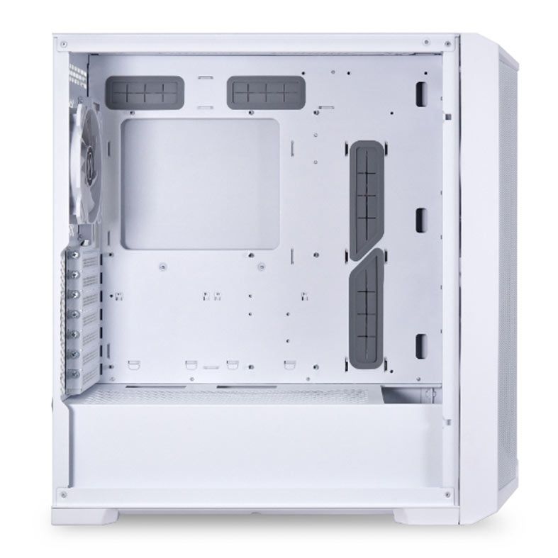 Gabinete Lian Li Lancool 215, Mid-Tower, Lateral de Vidro, Com 3 Fans, Branco, LANCOOL215W-WHITE