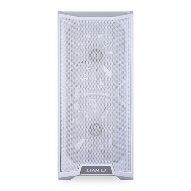 Gabinete Lian Li Lancool 215, Mid-Tower, Lateral de Vidro, Com 3 Fans, Branco, LANCOOL215W-WHITE