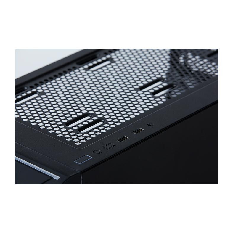 Gabinete Lian Li Lancool 215 Lateral Vidro Temp Preto, LANCOOL215X-BLACK