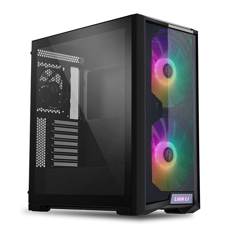 Gabinete Lian Li Lancool 215 Lateral Vidro Temp Preto, LANCOOL215X-BLACK