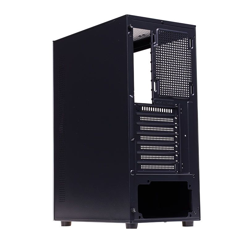 Gabinete Gamer Liketec Heydar Dark, Mid Tower, Lateral de Vidro, Preto, LC-CB-HEYDAR-2084