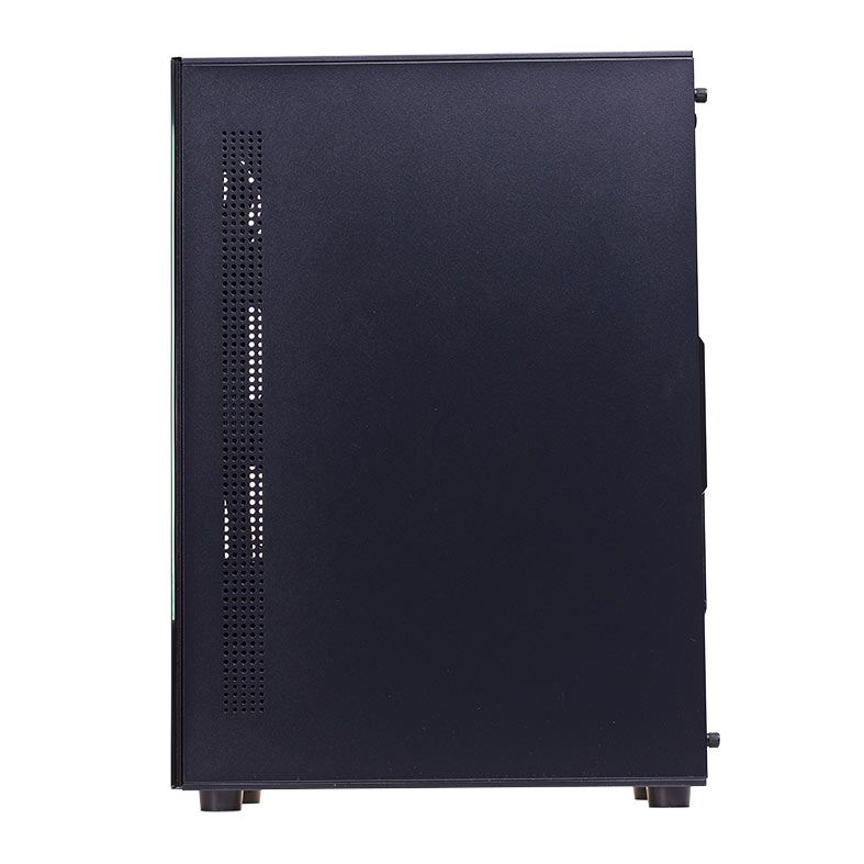 Gabinete Gamer Liketec Heydar Dark, Mid Tower, Lateral de Vidro, Preto, LC-CB-HEYDAR-2084