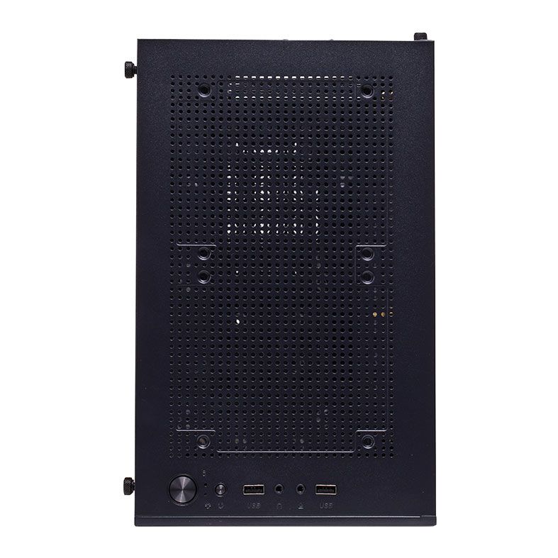Gabinete Gamer Liketec Heydar Dark, Mid Tower, Lateral de Vidro, Preto, LC-CB-HEYDAR-2084