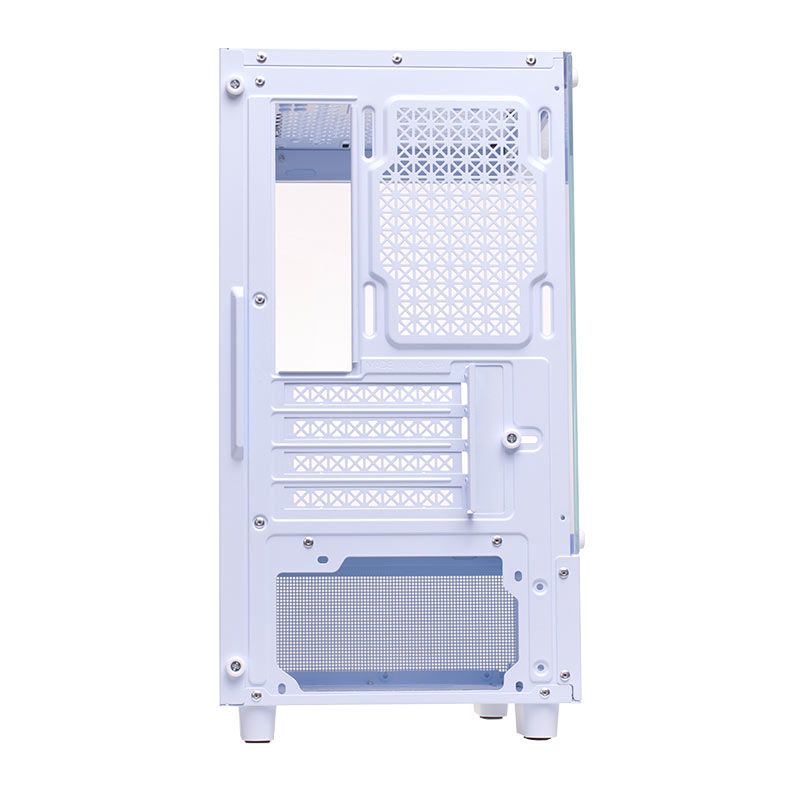Gabinete Gamer Liketec Opera Snow, Mid Tower, Lateral de Vidro, Branco, LC-CB-OPERA-2085