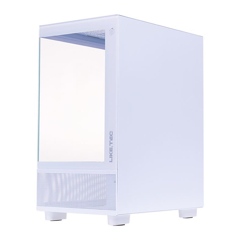 Gabinete Gamer Liketec Opera Snow, Mid Tower, Lateral de Vidro, Branco, LC-CB-OPERA-2085