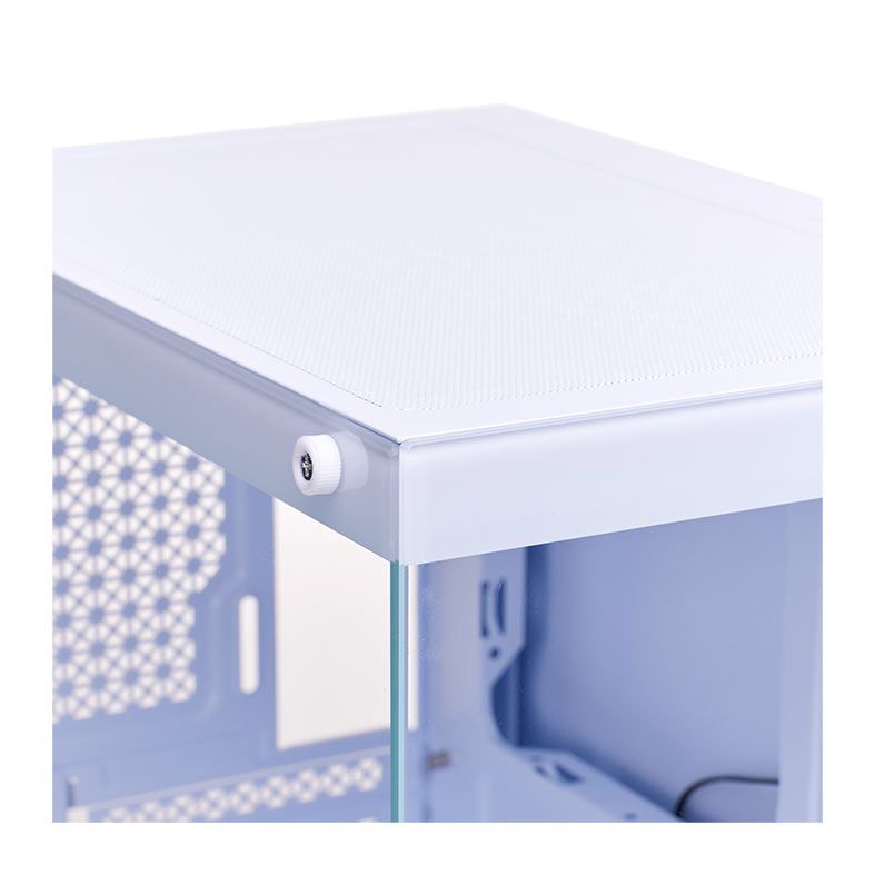 Gabinete Gamer Liketec Opera Snow, Mid Tower, Lateral de Vidro, Branco, LC-CB-OPERA-2085