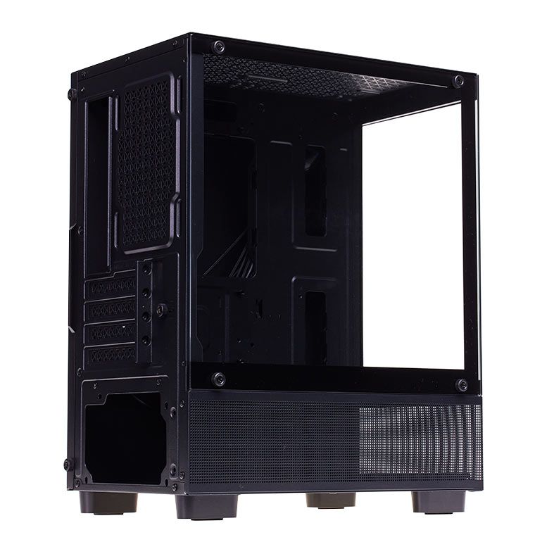 Gabinete Gamer Liketec Opera Dark, Mid Tower, Lateral de Vidro, Preto, LC-CB-OPERA-2086