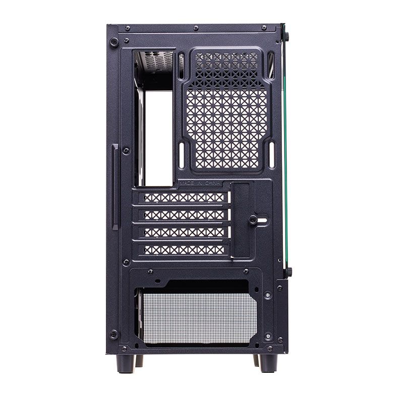 Gabinete Gamer Liketec Opera Dark, Mid Tower, Lateral de Vidro, Preto, LC-CB-OPERA-2086