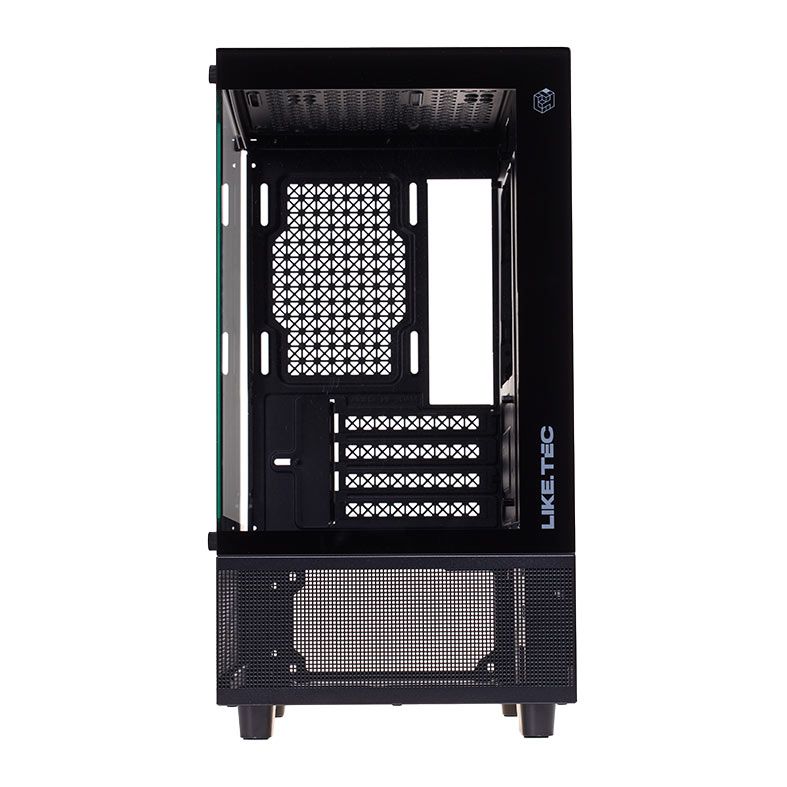 Gabinete Gamer Liketec Opera Dark, Mid Tower, Lateral de Vidro, Preto, LC-CB-OPERA-2086