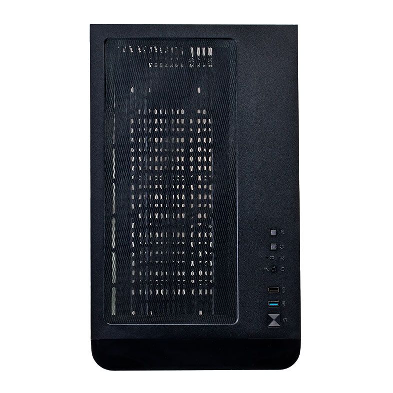 Gabinete Gamer Liketec Cube Madness Snow, Mid Tower, Lateral De Vidro, Preto, LC-CB3X2-MADNESS-2072