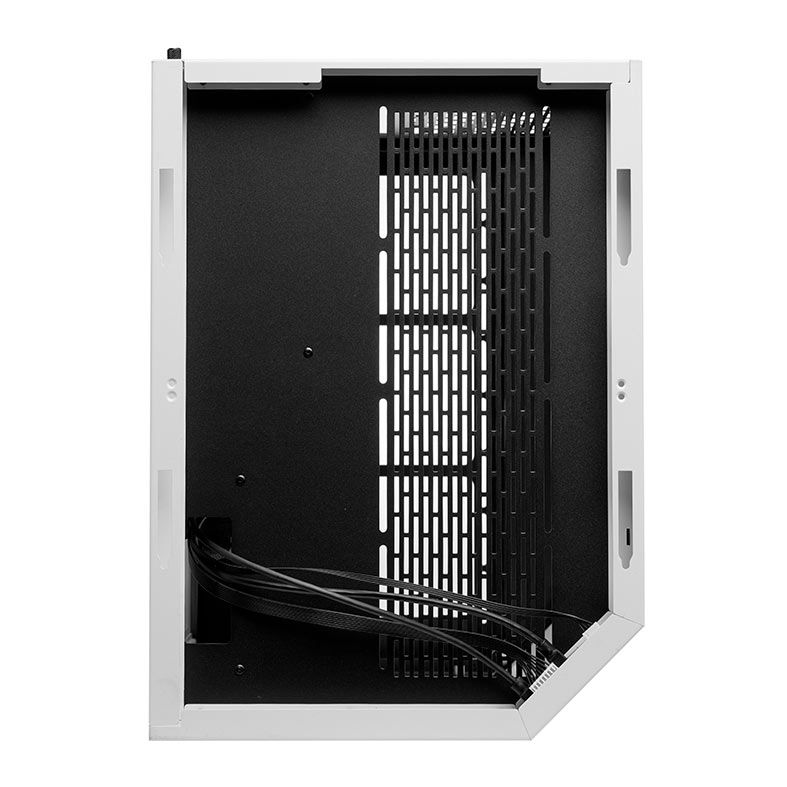 Gabinete Gamer Liketec Unreal Dark White, Mid Tower, Lateral em Vidro, Preto e Branco, LC-CB3X2-UNREAL-2073