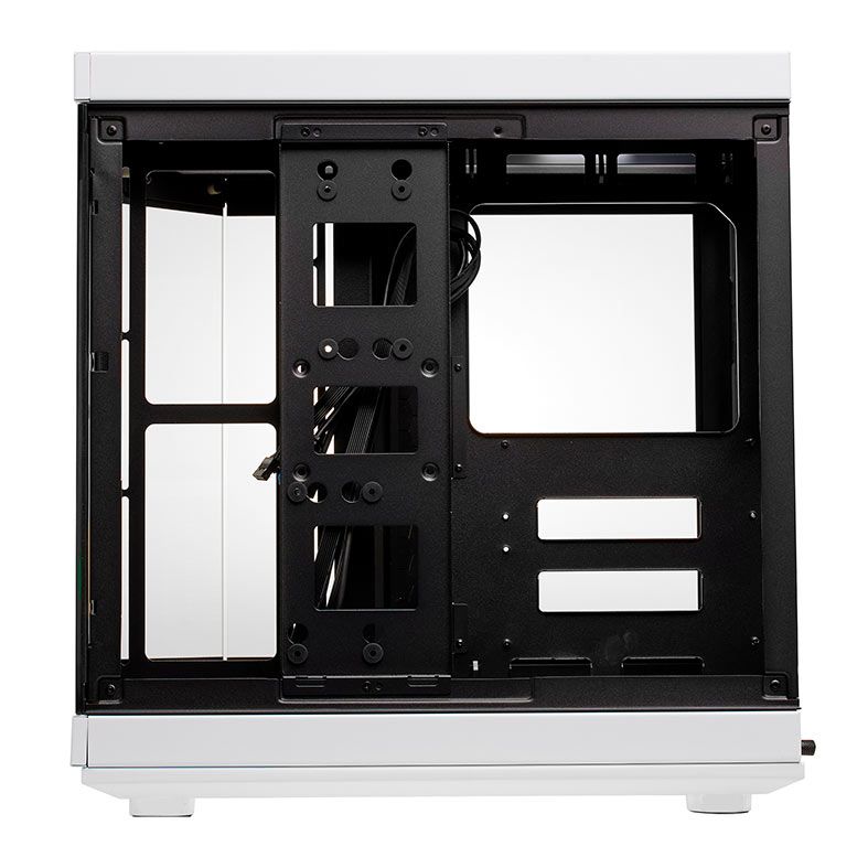 Gabinete Gamer Liketec Unreal Dark White, Mid Tower, Lateral em Vidro, Preto e Branco, LC-CB3X2-UNREAL-2073