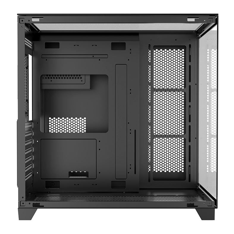 Gabinete Gamer Liketec Zeus Pro Glass, Mid Tower, Lateral de Vidro, Preto, LC-CB3X3-ZEUS-2089