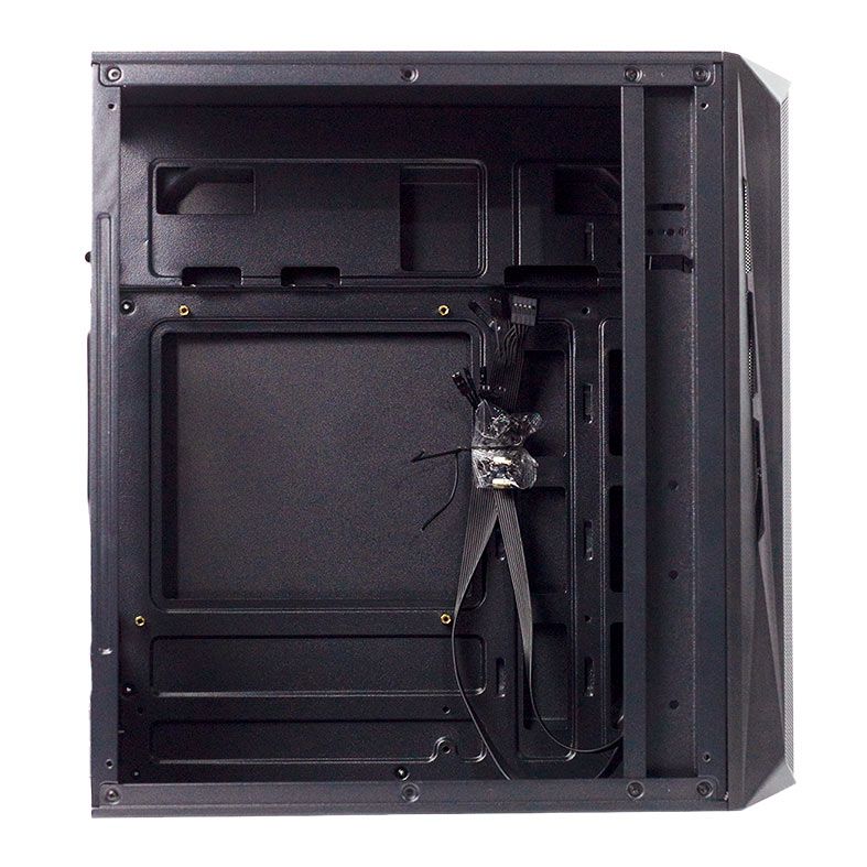 Gabinete Gamer Liketec Cycle Mesh Dark, Mid-Tower, Lateral De Acrilico, Preto, LC-MT-CYCLE-2047
