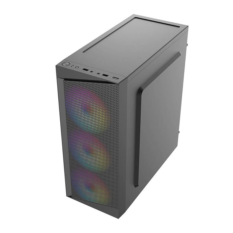 Gabinete Liketec Office Flow, Mid-Tower, ATX, Preto, LC-MT-FLOW-2083