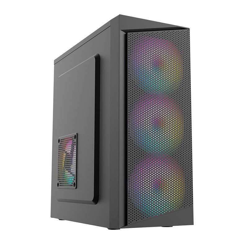 Gabinete Liketec Office Flow, Mid-Tower, ATX, Preto, LC-MT-FLOW-2083