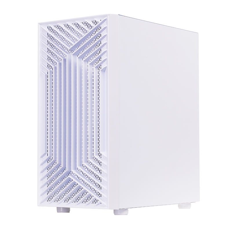 Gabinete Gamer Liketec Orbital Snow, RGB, Mid-Tower, Lateral De Vidro, Com 3 Fans, Branco, LC-MT-ORBITAL-2050