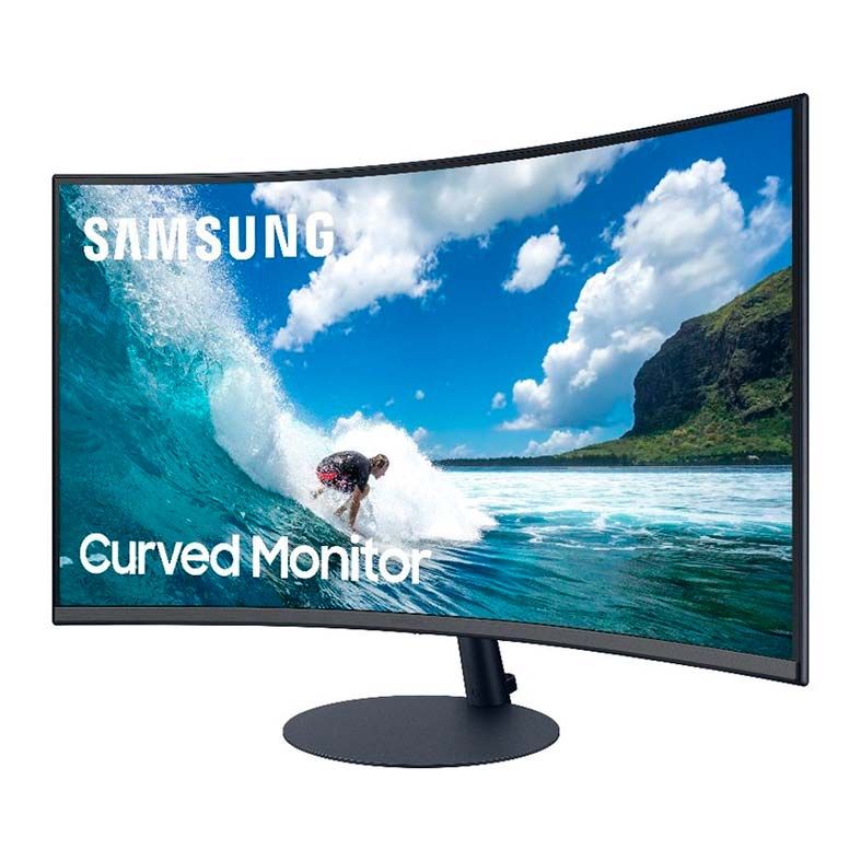 Monitor Samsung, 31.5, VA, Curvo, FHD, 4ms, 75Hz, FreeSync, DP/HDMI/VGA, LC32T550FDLXZD