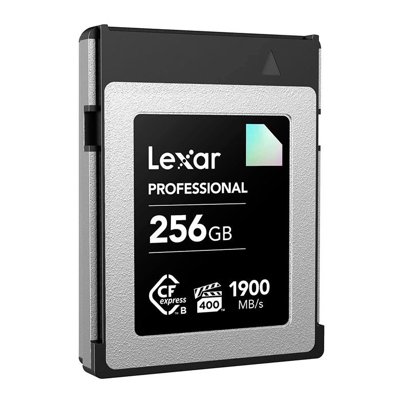 Cartao de Memoria Lexar Professional Diamond Series, 256GB, Type B, LCXEXDM256G-RNENG