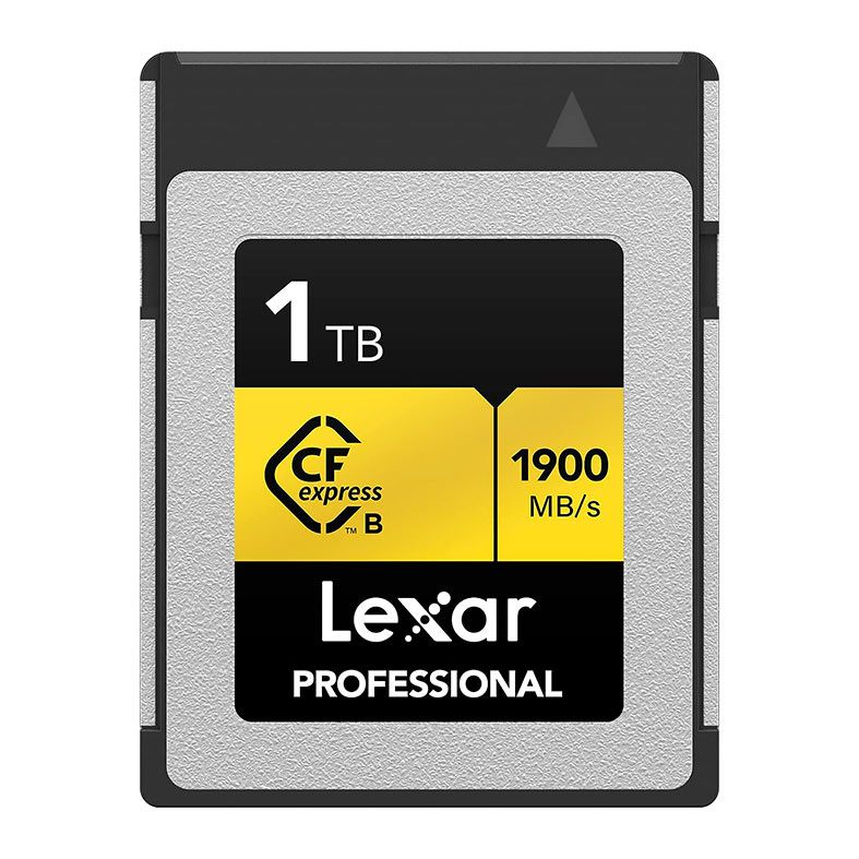 Cartao de Memoria Lexar Professional Gold Series, 1TB, Type B, LCXEXPR001T-RNENG